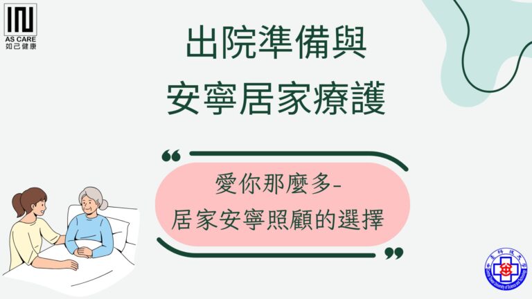 居家安寧照顧的選擇之出院準備